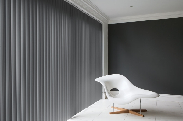 Taped Vertical Blinds. Made to measure taped vertical blinds for sale from Bargain Blinds in Torquay, Devon.